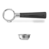 LELIT LELIT57 Bottomless Portafilter - Inklusive Edelstahlfilter - Klassischer...