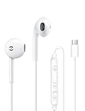 MAS CARNEY Kopfhörer USB C mit Kabel TH9, In-Ear Earpods USBC mit Mikrofon...