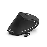MediaRange ergonomische 6-Tasten Funk-Maus mit optischem Sensor für...