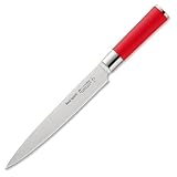 F. DICK Tranchiermesser Red Spirit (Küchenmesser mit Klinge 21 cm, X55CrMo14...