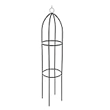 ESTEXO Rankhilfe Ranksäule Rankgitter 150 cm Rankturm Rankobelisk Rosenturm...