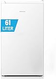 Heinrich´s Gefrierschrank 61Liter, Mini, -18°C Freezer, 3x Gefrierschublade, 7...