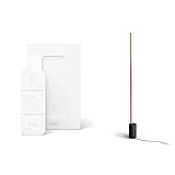 Philips Hue White & Color Ambiance Gradient Signe Stehleuchte Schwarz,...