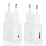 2er Pack USB Ladegerät Stecker, Adaptives Schnell Ladegerät Ladestecker für...