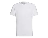 adidas Herren Own the Run Tee T Shirt, White/Reflective Silver, M EU