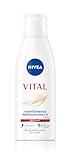 NIVEA VITAL Verwöhnende Reinigungsmilch, Gesichtsreinigungsmilch für reife...