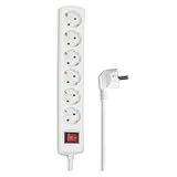 Hama Steckdosenleiste 6-Fach (Mehrfachsteckdose mit Save Energy-Schalter zum...