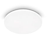 EGLO Deckenlampe mit Bewegungsmelder innen Frania-M Ø 33 cm, LED Deckenleuchte...