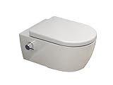 SSWW | Dusch-WC inkl. Softclose Toilettensitz, spülrandlose Taharet Toilette,...