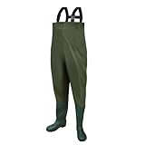 Daromigo Wathose Herren Wasserdicht, Anglerhose Herren 70D PVC Material mit...
