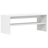 vidaXL TV-Schrank Weiß 100x40x40 cm Holzwerkstoff, TV-Möbel, TV-Board,...