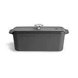 SPRINGLANE Kastenform Gusseisen mit Deckel 33,5 x 13 cm, emaillierte Backform,...