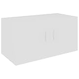vidaXL Wandschrank mit 2 Türen Hängeschrank Wandregal Bücherregal Badschrank...