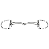 Sprenger SATINOX Olivenkopf Unterlegtrense 14 mm einfach gebrochen - Edelstahl...