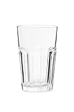 6-er Set Gläser POKAL - Glas für Longdrinks Wasser Tee Kaffee Cocktails - bis...