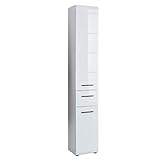 trendteam smart living Badezimmer Hochschrank Schrank Skin, 30 x 182 x 31 cm in...