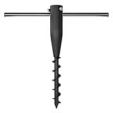 DAKEPOLE Schirmständer aus Metall, Sonnenschirmhalter/Schirm Halter/Metall...