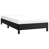 vidaXL Polsterbett Bett Kunstlederbett Einzelbett Bettgestell Bettrahmen...