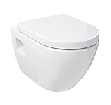Sanitop-Wingenroth Wand-WC-Set Style | Keramik Hänge-WC inklusive...