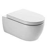 NEG Hänge-WC Uno11RL (Tiefspüler/randlos) Toilette ohne Unterspülrand mit...