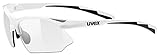 Uvex Unisex – Erwachsene, sportstyle 802 V Sportbrille, selbsttönend