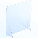 AtHaus® Spuckschutz Premium Quality Schutzscheibe aus Acrylglas 50 x 50 (BxH)...