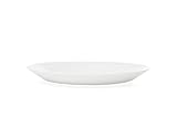 6-er Set OFTAST Dessertteller - 19cm Durchmesser aus gehärtetem, weißem Glas