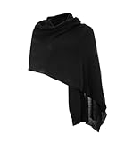 Embouro 100% Kaschmir Pashmina Schal für Frauen, gestrickter Schal aus reinem...