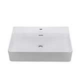 Grünblatt Aufsatz/Hänge-Waschbecken mit Lotus Effekt Nano-Beschichtung (60cm x...