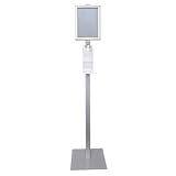 FRANZ MENSCH 1 Stück Hygoclean Desinfektionssäule | Aluminium, silber, L:...