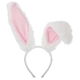 Gjinxi Halloween Haarbänder Niedlich Plüsch Hase Ohren Haarschmuck Hasenohren...