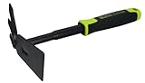 BLACK TOOLS® Garden Kombihacke | Zum Auflockern und Jäten | Rutschfester Griff...