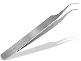 InstrumenteNRW Zecken- und Splitterpinzette, 11,5 cm, Rostfreies Edelstahl,...