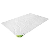 Traumschloss Sense of Nature Wildseide & Naturfaser Sommerbettdecke 155x220cm,...