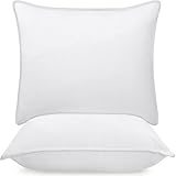 Utopia Bedding KopfKissen (2er Set), 80 x 80 cm Schlafkissen, Atmungsaktiv et...