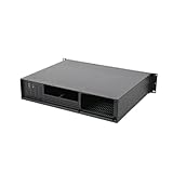 SUDEG Servergehäuse 2U Rack Gehäuse,14zoll Netzwerkschrank, 2HE Serverschrank...