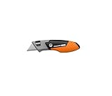 Fiskars Pro Kompaktes Universal-Klappmesser, Länge 12 cm, Rostfreier...
