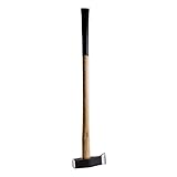 DEMA Spaltaxt 3 kg – Spalthammer mit Esche Holzgriff, Robustes Spaltbeil für...