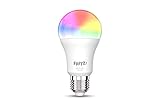FRITZ!DECT 500 (smarte LED-Lampe E27 für farbiges und weißes Licht, dimmbar,...