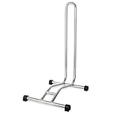 Schramm® Fahrradständer in schwarz oder Silber Bodenständer freistehend...