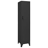 vidaXL Schließfachschrank Spind Schrank Umkleideschrank Metallschrank...