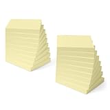 Amazon Basics Quadratisch Haftnotizen, selbstklebende Blöcke, 18er-Pack, 7.6 x...