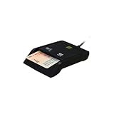 Woxter schwarzer elektronischer DNI-Reader - Smart Electronic DNI-Reader, DNI...