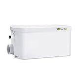 Sanigo SANI-S250C Sanitär-Häcksler, geräuscharme Abfallpumpe, Hebepumpe für...