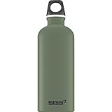 SIGG - Alu Trinkflasche - Traveller Leaf Green - Klimaneutral Zertifiziert -...