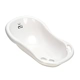 KiNDERWELT Babywanne 84 cm - Baby Badewanne Panda Motiv - BPA-Frei - Wanne zum...