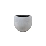 Klocke Design Pflanzgefäß/Blumentopf Betonoptik ⌀ 45 cm x H 39 cm