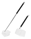 QWORK® 2 Stück Kleines Aquarium Fischnetz, Fischernetz mit langem Griff,...