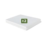 Pack and Move – Set mit 2 rechteckigen Styroporplatten 39,5 x 29,5 x 2 cm –...