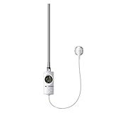 LuxeBath Heizstab 600W Weiß mit Thermostat und Digitalanzeige, Elektronischer...